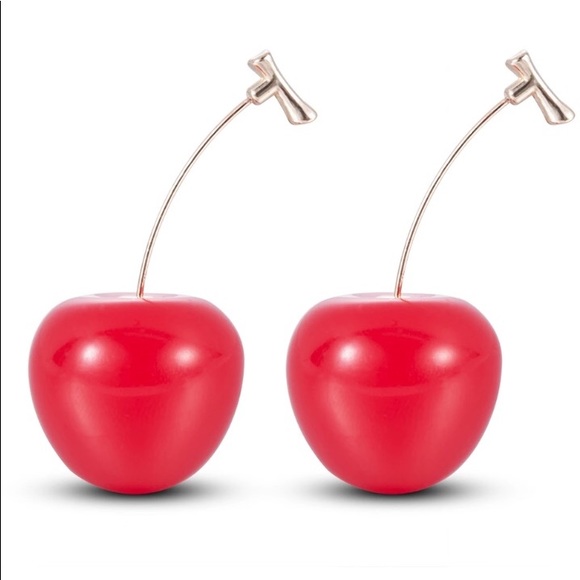 🍒 2/$24 Sweet Cherry Earrings 🍒 - Picture 5 of 6